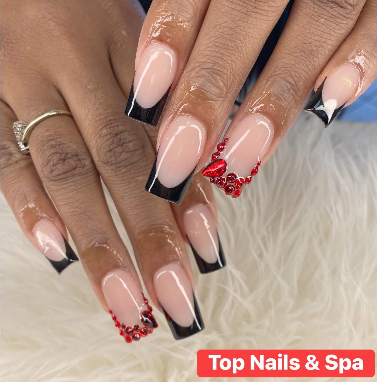 Top Nails & Spa logo